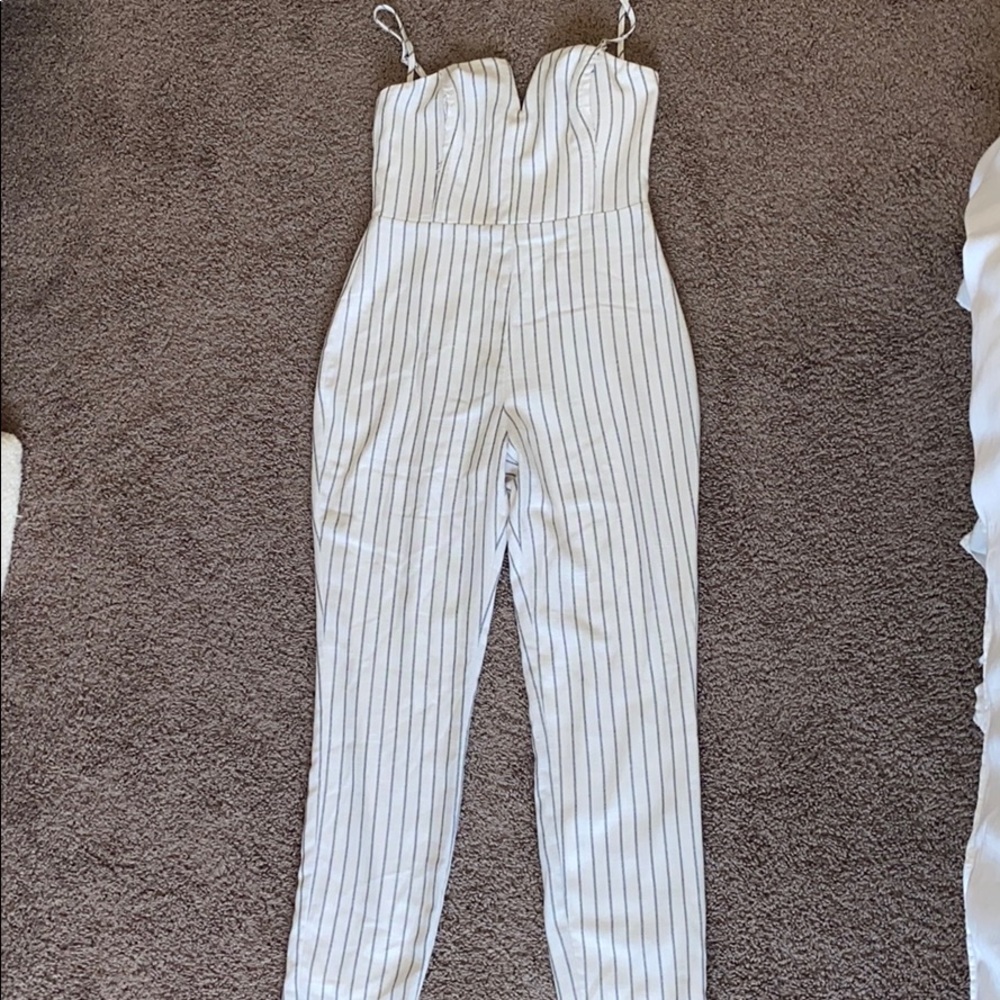 Striped Jumpsuit